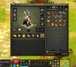 Conta cra lvl 199 , com set (Str/Int) set up full Spiritia - Dofus