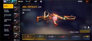 CONTA FREE FIRE TOP DE LINHA
