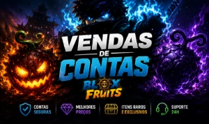 Contas Blox Fruits Baratas - Roblox