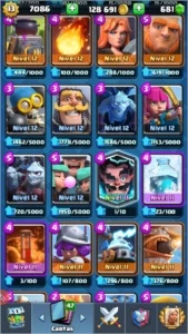 Conta lvl 13 full - Clash Royale