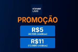 ElevenLabs Starter Crie Vozes Realistas com IA 7 dias - Premium