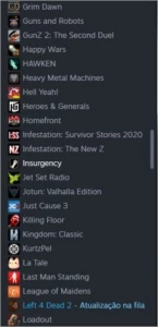 Conta Steam 9 anos com Varios jogos