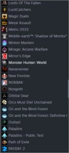 Conta Steam 9 anos com Varios jogos