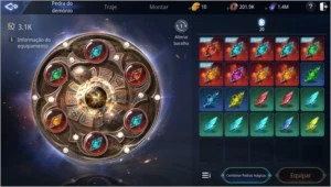 LVL 71, 85k de poder puro sem clã, 1 pet épico e 1 anel épic - MIR4