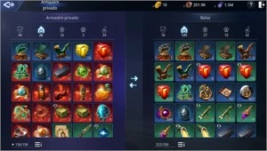 LVL 71, 85k de poder puro sem clã, 1 pet épico e 1 anel épic - MIR4