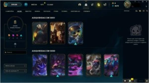 conta main com 3.9k de RP free + 20k de EA free + Conta Smur - League of Legends LOL