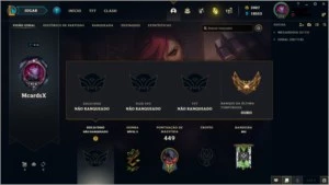 conta main com 3.9k de RP free + 20k de EA free + Conta Smur - League of Legends LOL