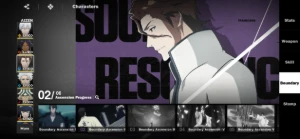 Conta bleach soul resonance - Outros