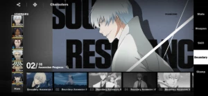 Conta bleach soul resonance - Outros