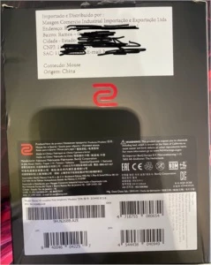 Mouse gamer Zowie EC-2 com caixa - Outros