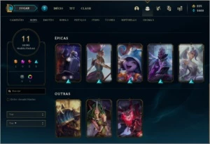 Conta Platina 4 (Leia Descrição) - League of Legends LOL