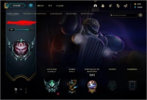 Conta Platina 4 (Leia Descrição) - League of Legends LOL