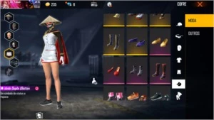 free fire conta