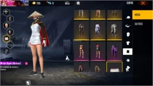 free fire conta