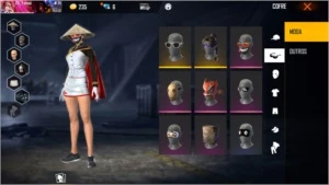 free fire conta