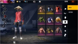 free fire conta