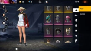 free fire conta