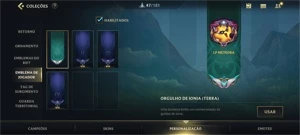 Wild Rift - Diamante IV / 83 skins / todos os heróis + 30k - League of Legends: Wild Rift LOL WR