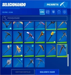 Conta de Fortnite season 4