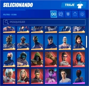Conta de Fortnite season 4