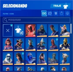 Conta de Fortnite season 4