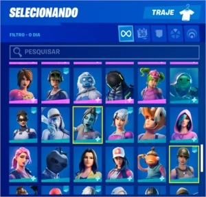 Conta de Fortnite season 4