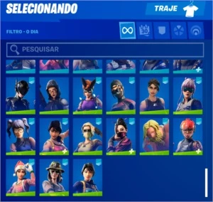 Conta de Fortnite season 4