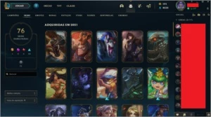 CONTA RIOT GAMES (LOL + VALORANT) - League of Legends