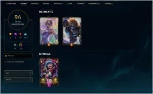 Conta de Lol + Valorant - League of Legends