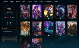 Conta de Lol + Valorant - League of Legends