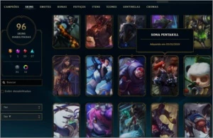 Conta de Lol + Valorant - League of Legends