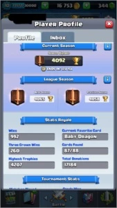 Conta Clsh Royale Nivel 10 Desafiante 1 - Clash Royale