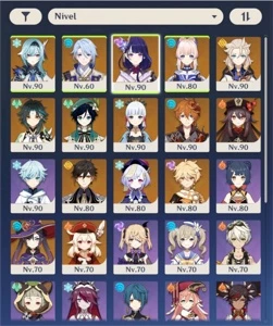 AR 57 , Raiden C2, Bençao 50+ dias - Genshin Impact