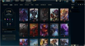 Conta lol ex-diamante - League of Legends