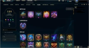 Conta lol ex-diamante - League of Legends