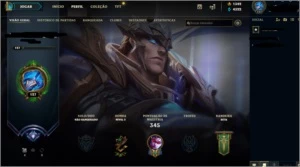Conta lol ex-diamante - League of Legends