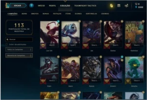 Conta League of Legends Platinum LOL