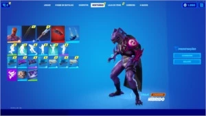 conta fortnite com várias skins e salve o mundo