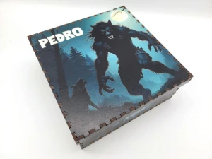 Quebra-cabeça Lobisomem MDF 100 Peças com Caixa - Artesanato e Personalizados