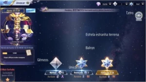 SAINT SEIYA AWAKENING - COM GEMAS AVANÇADAS E LIVROS SSA