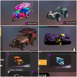 Conta free fire rara gemada