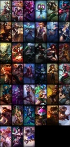 conta league of legends gold 2 - 40 skins, 71 champs LOL