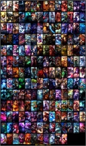 CONTA EX-DIAMANTE 179 SKINS QUASE TODOS CAMPEÕES - League of Legends LOL