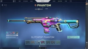 Conta de valorant muitas skins