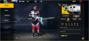 VENDO CONTA RARA FREE FIRE.