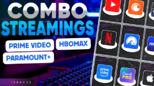 COMBO HBOMAX + PARAMOUNT + PRIME VIDEO | 30 DIAS - Assinaturas e Premium