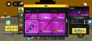 Conta de blox fruits - Roblox