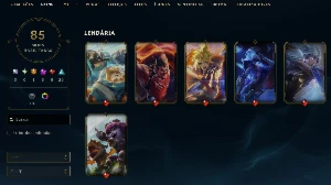 Conta League of Legends Full Acesso - 159 Champs e 85 Skins LOL