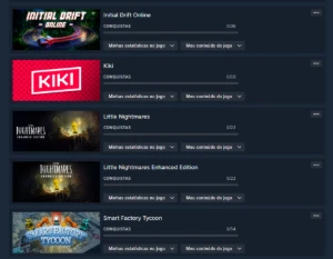 Conta Com 8 Anos De Criação E Alguns Jogos Pagos - Steam