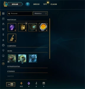 CONTA DIAMANTE IV - League of Legends LOL